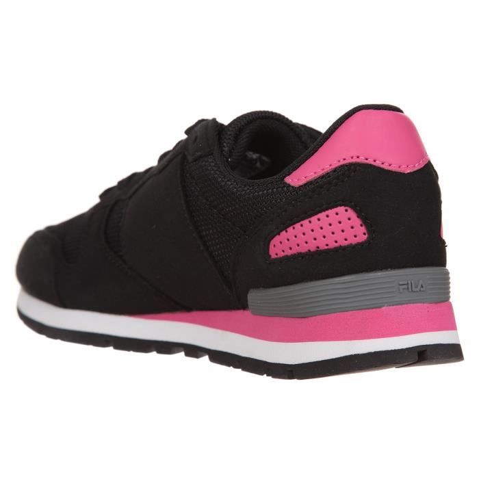 FILA Baskets Target Femme Noir et rose Noir Rose Cdiscount Chaussures