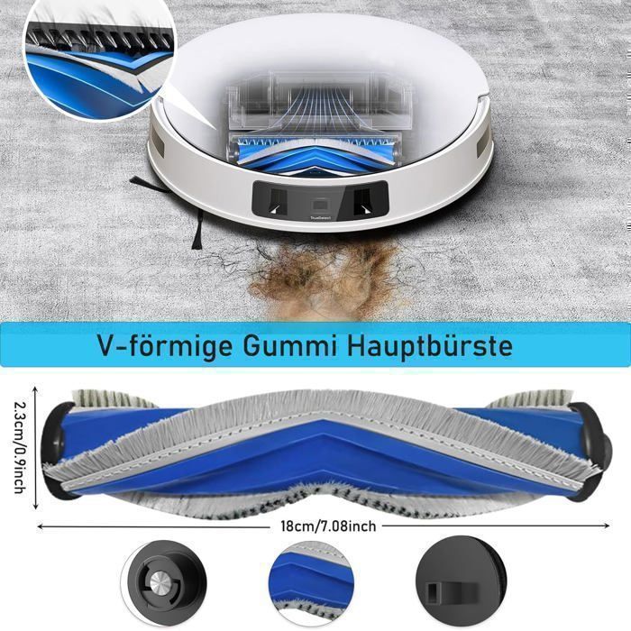 Kit Accessori Per Ecovacs Deebot T30 Pro Omni/T30 Omni – 19 Pezzi Con Sacchetti, Filtri HEPA E Panni Mop
