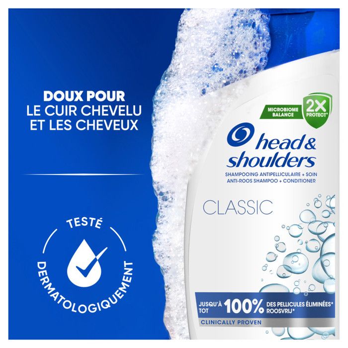 Lot De 6 Shampoings Head & Shoulders – Neufs Sous Emballage – Pour Soin Quotidien Et Anti-pellicules