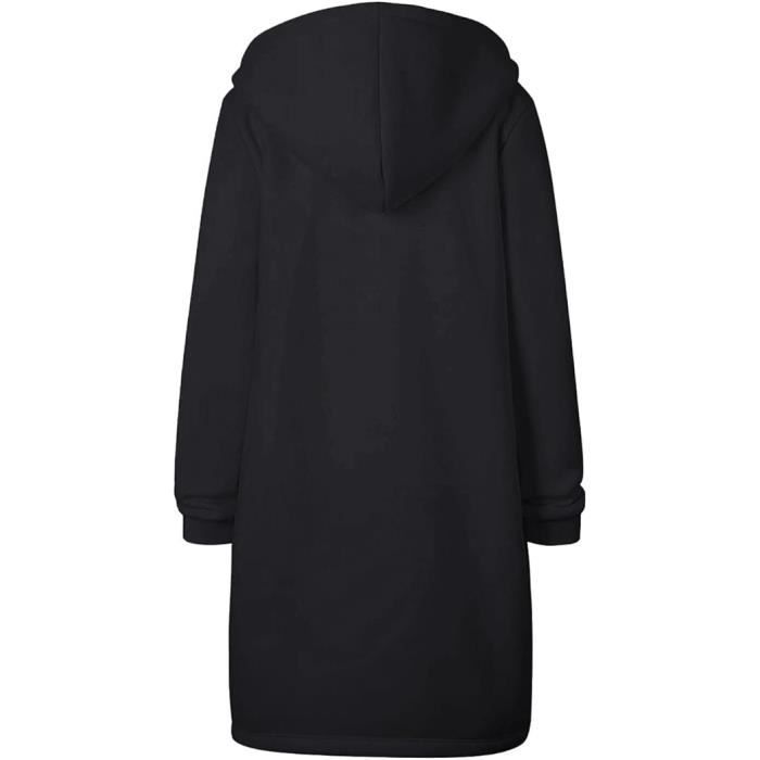 Sweat noir long femme deals