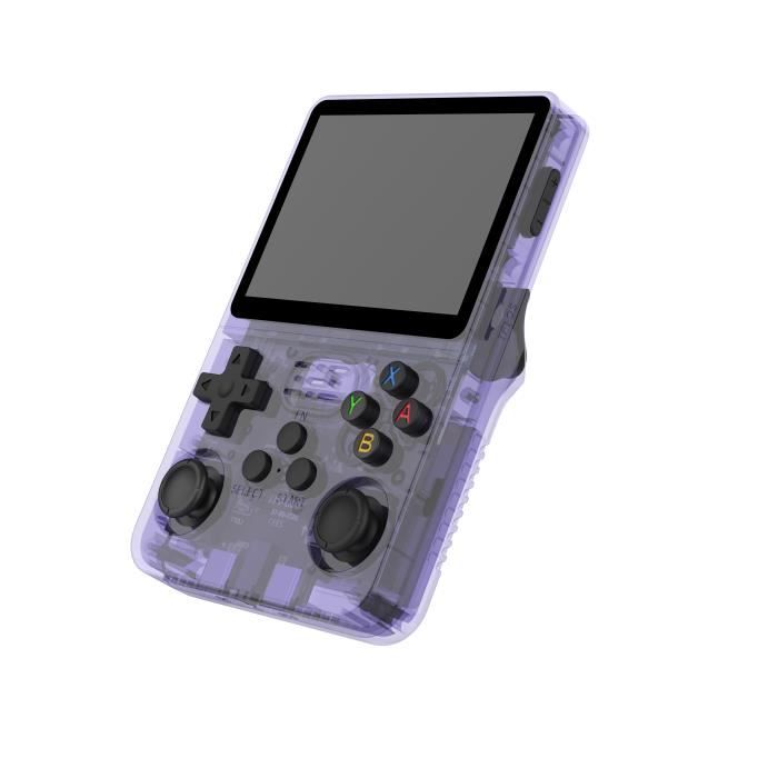 Pas de carte violette - Console de jeu rétro avec écran IPS HD de 3.5