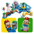 LEGO® 71400 Super Mario Set d’Extension La Plage Du Maxi-Oursin, avec Figurines Yoshi, Dauphin, Jouet Enfants +7 Ans-3