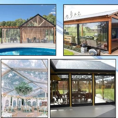 Bâche Imperméable, Bâche En Plastique PVC Robuste Avec Portes