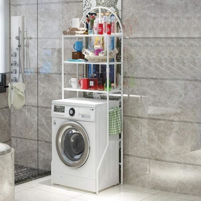 Armoire WC Panneau Transparent Meuble Rangement WC NETEL - Étagère Sur Pied Avec Tiroir Et Panneau Visuel, Blanc 3 Niveaux Rangement Salle De Bain Blanc Armoire WC Panneau Transparent Meuble Rangement WC NETEL - Étagère Sur Pied Avec Tiroir Et Panneau Visuel, Blanc 3 Niveaux Rangement Salle De Bain Blanc