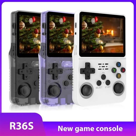 Console Rétro - GENERIQUE - R36S - Écran IPS 3,5 - 20 000 Jeux - Batterie 3500mAh - Jeux vidéo