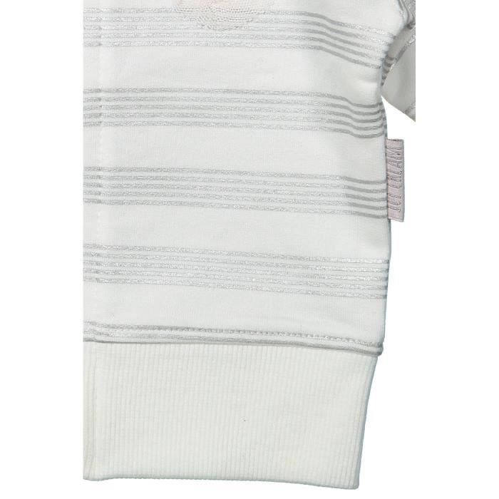 Gilet argenté sales fille