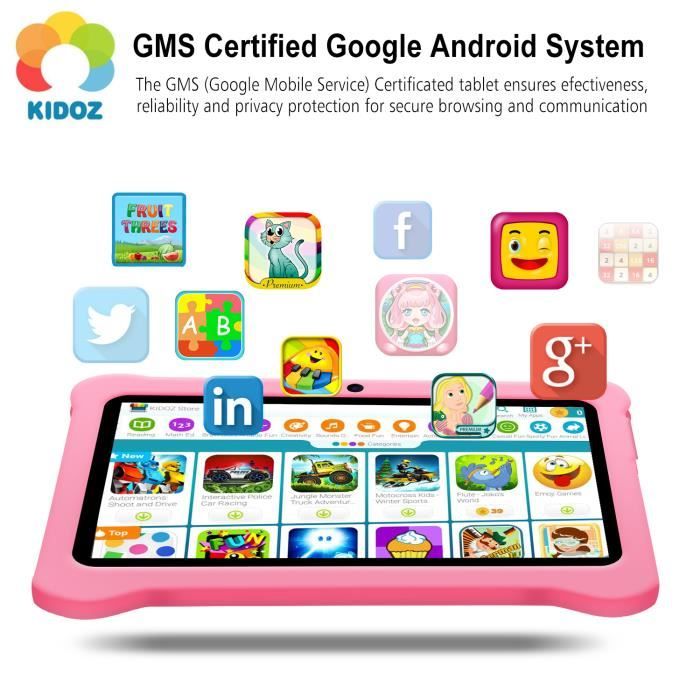 Tablette tactile Android 9.0 Pie 3Go +32Go ROM3