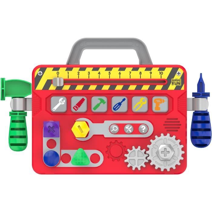 Kit D'Outils Enfants 30 Pièces - Vrai Matériel De Bricolage Pour Apprendre En S'amusant