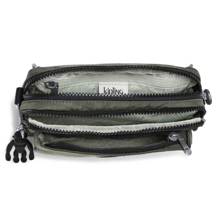 Kipling Sac à épaule bandoulière vert pour femme et homme - Basic Abanu ...