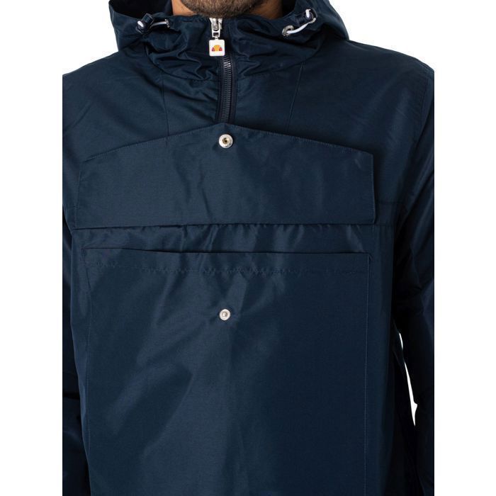 Ellesse - Veste Col Zippé Capuche Esine SHD08128 Ecru Bleu Marine