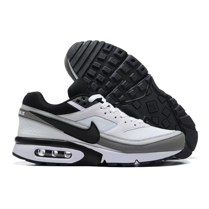 Nike Air Max BW Baskets Homme Et Femme Blanc gris noir Cdiscount Chaussures