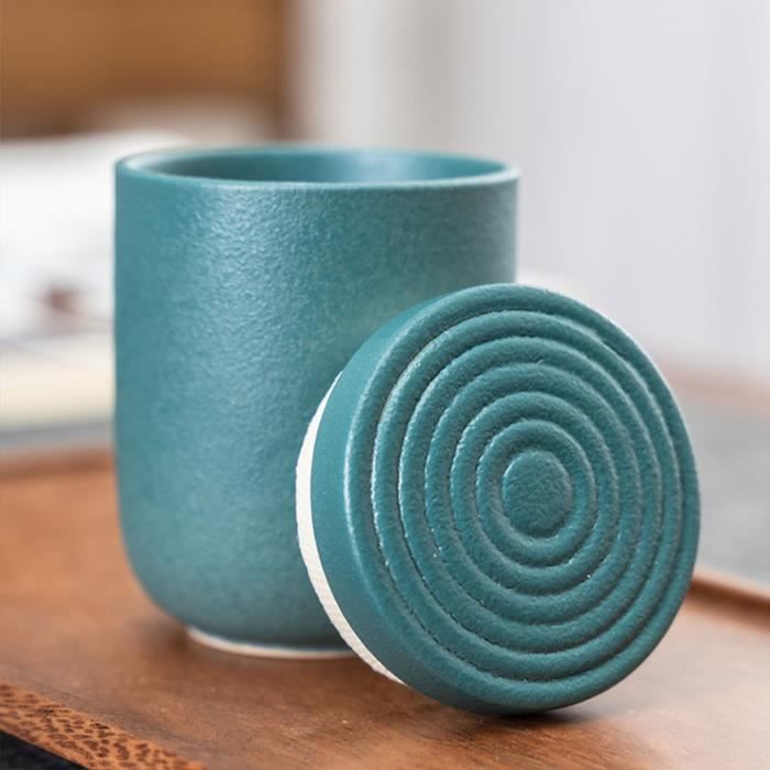 NCQIXIAO Tasse à Thé Avec Infuseur Et Couvercle, Tasse à Thé Graduelle Avec Infuseur, Poignée En