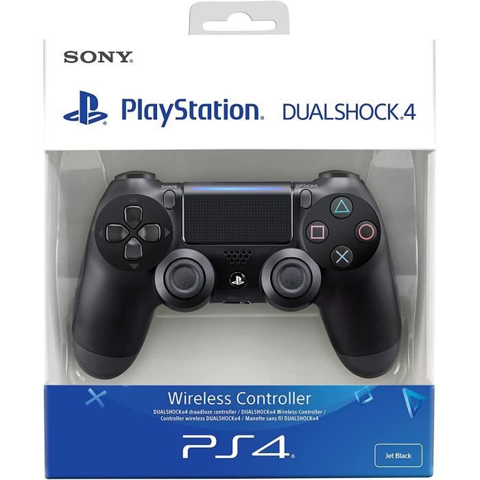Sony Manette PlayStation 4, DUALSHOCK 4, Sans fil, Batterie rechargeable,  Bluetooth
