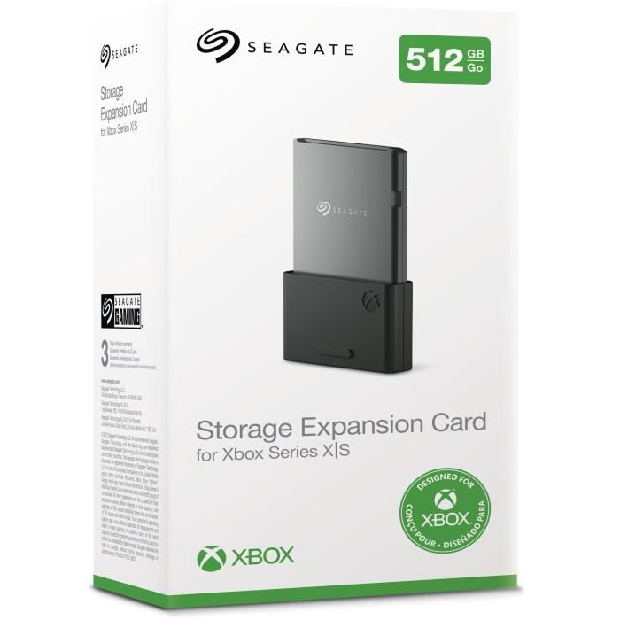 Disque SSD Externe - SEAGATE - Xbox Expansion Card pour Xbox Series X/S - 512Go - (STJR512400) - Cdiscount Informatique Disque SSD Externe - SEAGATE - Xbox Expansion Card pour Xbox Series X/S - 512Go - (STJR512400) - Cdiscount Informatique
