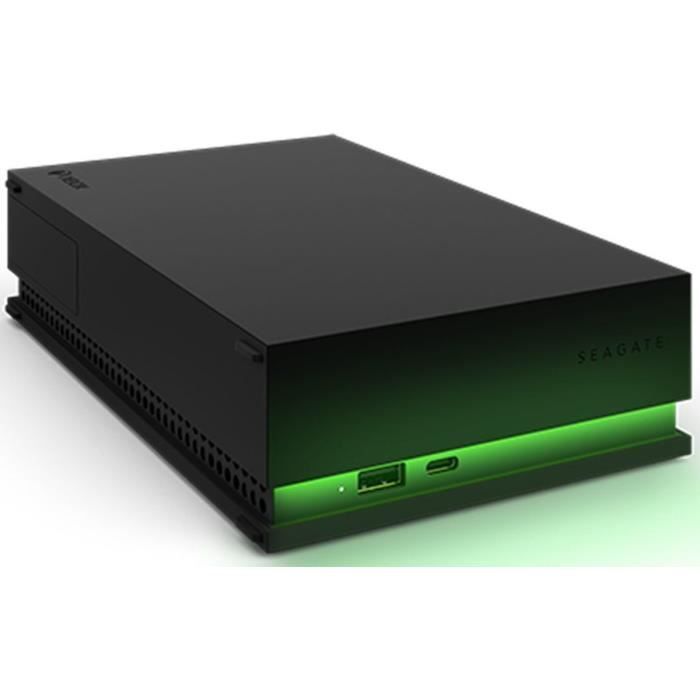 Disque Dur Externe - SEAGATE - Xbox Game Drive Black - 2 To - USB 3.2  (STKX2000400)