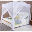 Ciel De Lit Bebe Jfrmr Courbe 4 Coins Post Bed Rideau Auvent Net