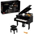 LEGO 21323 Ideas Le Piano à Queue, Cadeau d'exposition à Collectionner avec Fonctions motrices et électriques-0