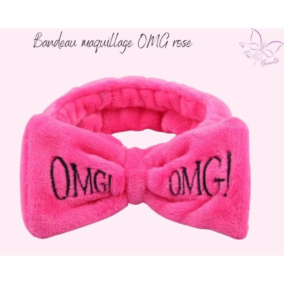 bandeau maquillage noeud