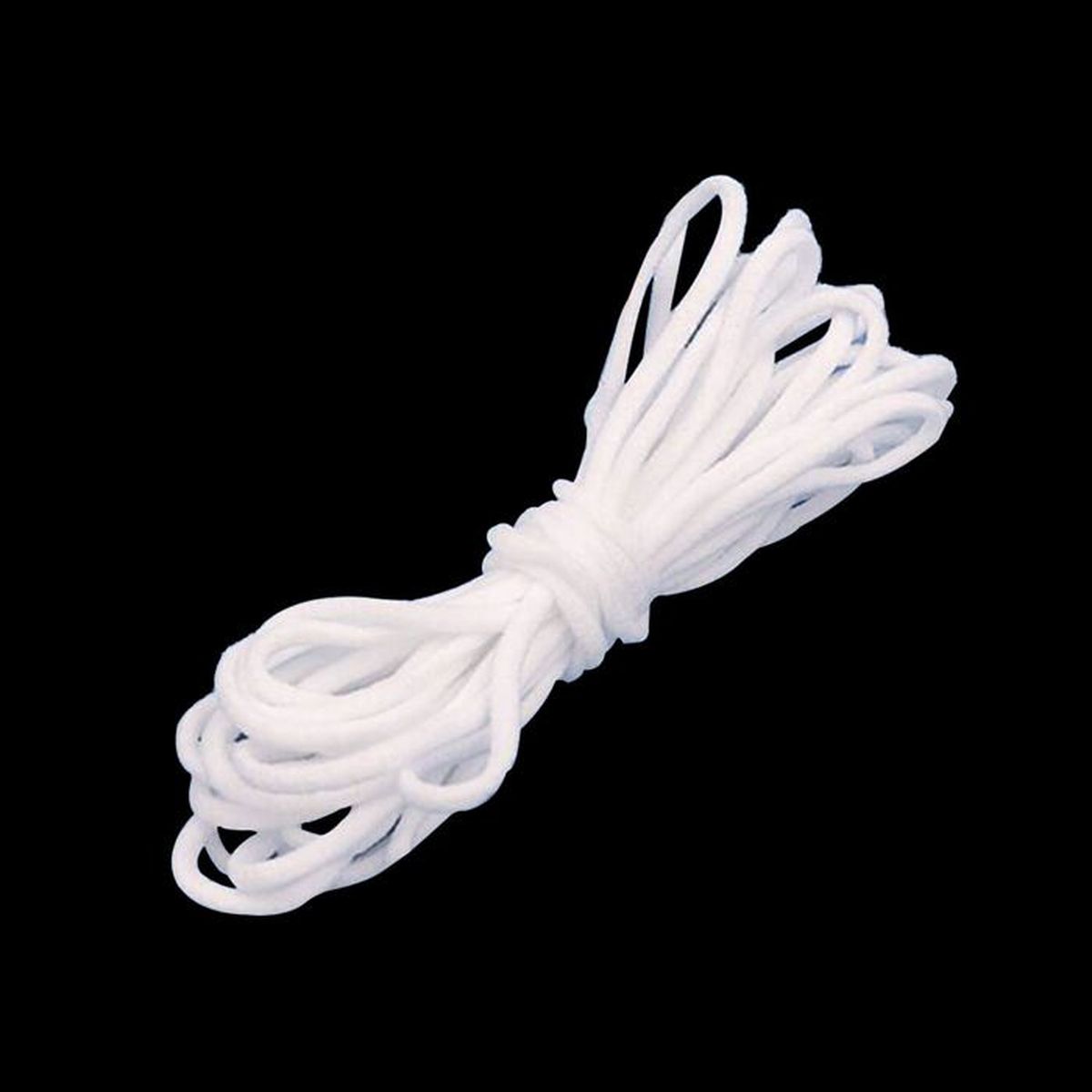 Bande Élastique Plate Blanche 6mm - 10m - Pour Couture, Loisirs Créatifs, Vêtements, DIY