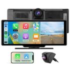 AWESAFE 10.26" HD Écran Tactile Autoradio Carplay Caméra voiture 4K+1080P Double camera Dashcam Android Auto Carplay sans fil