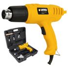 VITO PRO-POWER Décapeur thermique 2000W 450° et 600° C Mallette 5 accessoires VITO