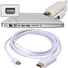 MONDPALAST Mini DisplayPort mini DP vers HDMI 1080p Adaptateur Câble de 1.8m pour Apple Mac Macbook Lenovo Microsoft Surface Pro