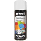 NESPOLI Aérosol peinture professionnelle effet satiné blanc neige 400mL