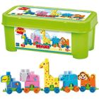 Abrick Coffret Train du Zoo - ECOIFFIER - LES MAXI 7840 - 42 pièces - Dès 12 mois
