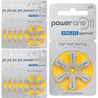 Piles Auditives Powerone P10 Sans Mercure | 10 plaquettes soit 60 piles