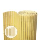 VOUNOT® Canisse PVC brise vue ultra renforce avec attaches de fixation 100x300cm beige