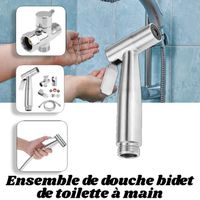 FHE Douchette bidet Pulvérisateur de WC – Bidet Pulvérisateur – pour une hygiène intime et bassin de lit WC Vaporisateur 2