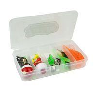 FISH-XPRO Ensemble d'accessoires de poisson prédateur 47 pièces (boîte à Tacklebox)