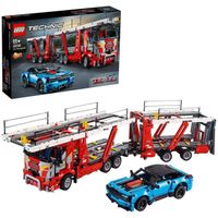 LEGO Technic - Le transporteur de voitures, Jeu Garcon et Fille 11 Ans et Plus, Jeu de Construction 2493 Pieces - 42098