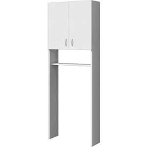 COLONNE - ARMOIRE WC ESSENTIEL - Meuble WC - Blanc