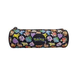 Trousse Scolaire Triple Pokémon Pikachu – Grande Capacité 3 Compartiments, Officiel Pokémon Pour Enfants Et Fans