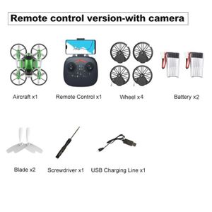 DRONE Type 3 vert - Mini Drone avec caméra 2 en 1 en ABS