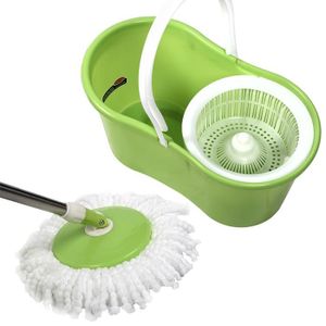 Minkissy Manche De Balai Rotatif Acier Inoxydable - Tige De Rechange Pour Vadrouille Et Balai à Franges