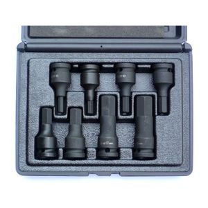 Douille 6 Pans 1/2" 22 Mm – Longueur 110 Mm – Chrome Vanadium – AUTOBEST Pour Injection Diesel