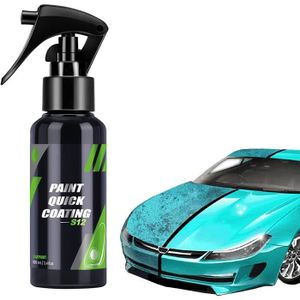 1PC 100ML 3 in 1 High Protection Car Coating Spray,Ultimate Ceramic Coating  Spray S12, Coat Car Wax Polish Spray,COTON LUSTRAGE - Cdiscount Auto