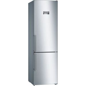 RÉFRIGÉRATEUR CLASSIQUE Réfrigérateur combiné pose-libre BOSCH - SER4 - Inox look - Vol.total: 368L - No Frost