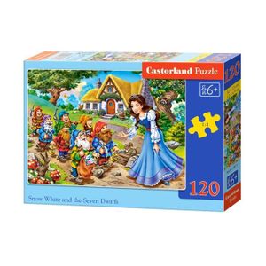 PUZZLE Puzzle 120 pièces Blanche Neige et les 7 Nains