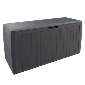 Tood Malle De Rangement 330 L 120 X 45 X 60 Cm Gris Anthracite
