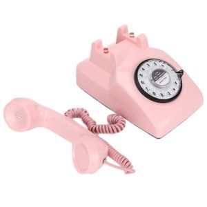 Téléphone fixe SUC-7374286010545-Téléphone vintage Téléphone fixe