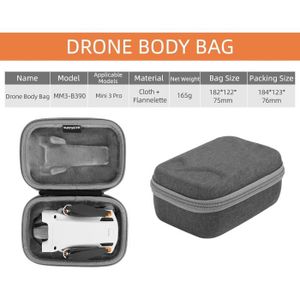 DRONE MotuTech Sac de Protection pour DJI Mini 3 Pro Dro