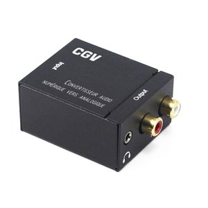 Convertisseur Optique 3.5mm Convertisseur Audio PROZOR DAC - SPDIF Optique/Coaxial Vers RCA 3.5mm, 192KHz - Pour TV, PS4, Xbox Adaptateur Optique Rca Convertisseur Optique 3.5mm Convertisseur Audio PROZOR DAC - SPDIF Optique/Coaxial Vers RCA 3.5mm, 192KHz - Pour TV, PS4, Xbox Adaptateur Optique Rca