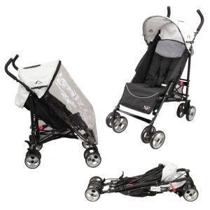 poussette canne looping black emotion