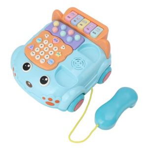 VGEBY Téléphone jouet Simulation jouet téléphone enfants dessin animé jouets  éducatifs avec musique jeux talkie-walkie - Cdiscount Jeux - Jouets
