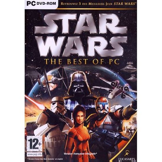 Lot De 3 Jeux PC Star Wars En Français - Envoi Suivi, Jeux En Très Bon état Complet