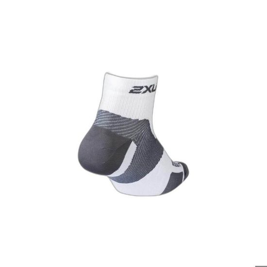 2XU Vectr Calze Uomo Ultralight Cushion 1/4 Crew - Antivesciche, Anatomiche, Traspiranti - 5