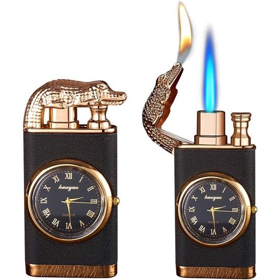 Lot De 2 Briquets Tempête Double Flamme Rechargeables - Coupe-Vent Pour Camping Et Extérieur